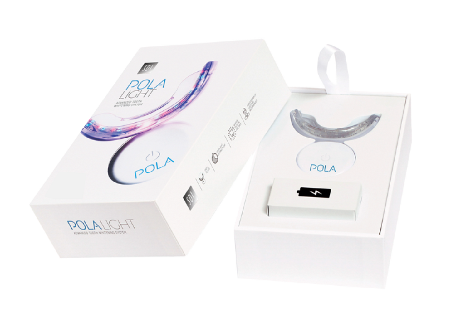 POLA Light 9.5% Hydrogen Peroxide - Led Advanced Teeth Whitening System